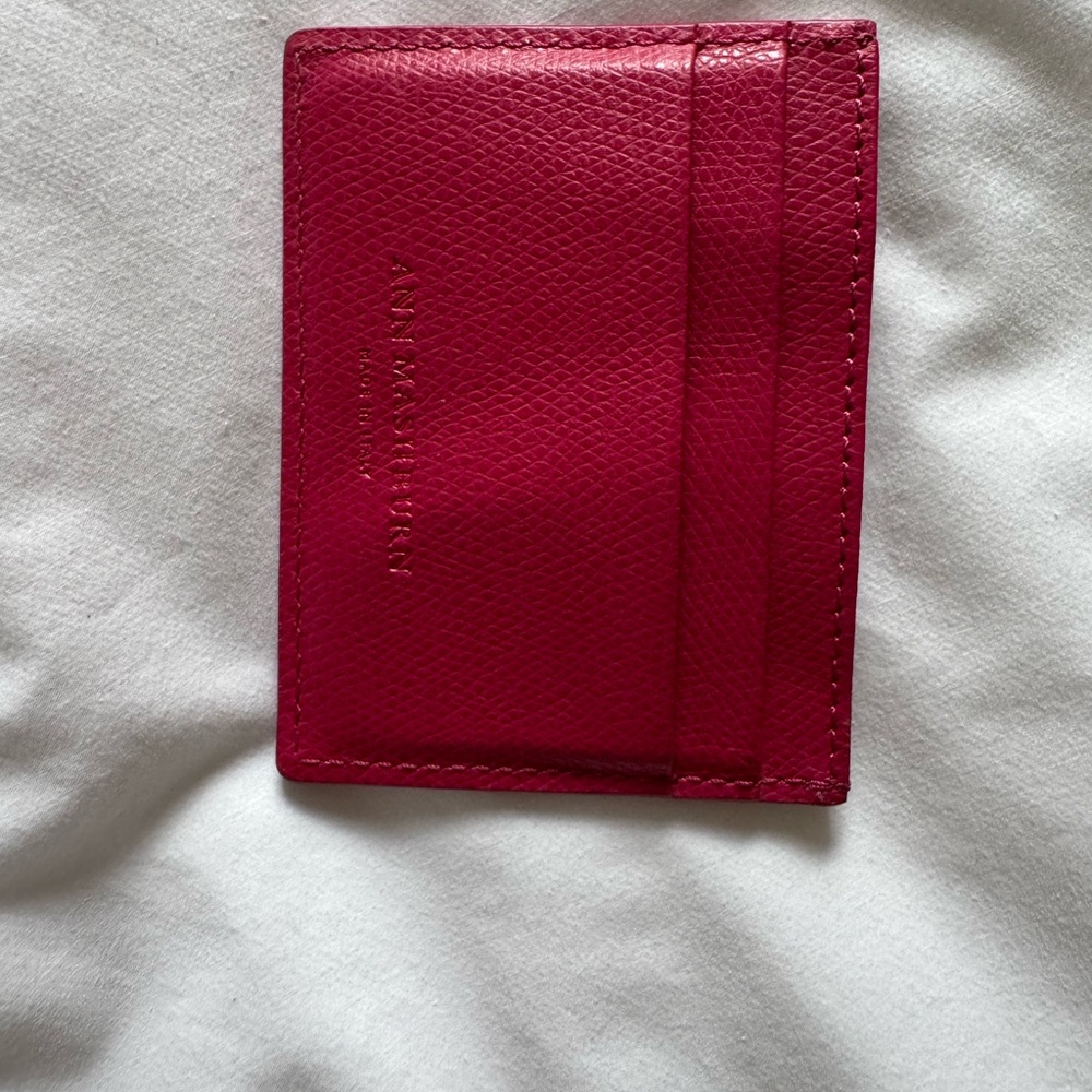 Ann Mashburn pink card holder